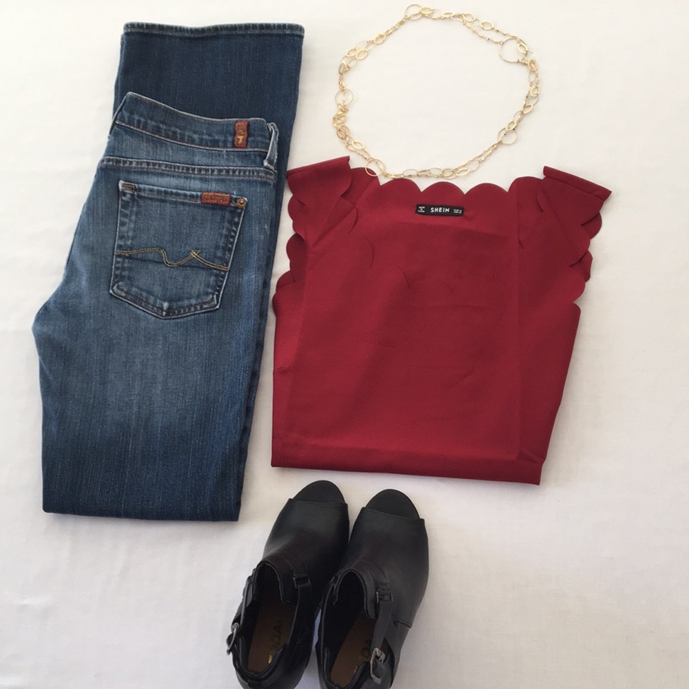 7 For All Mankind Boy Cut Jeans